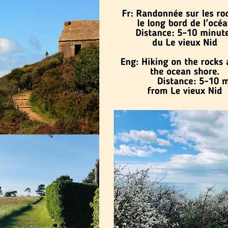 Villa "Le Vieux Nid" Carolles Exterior foto