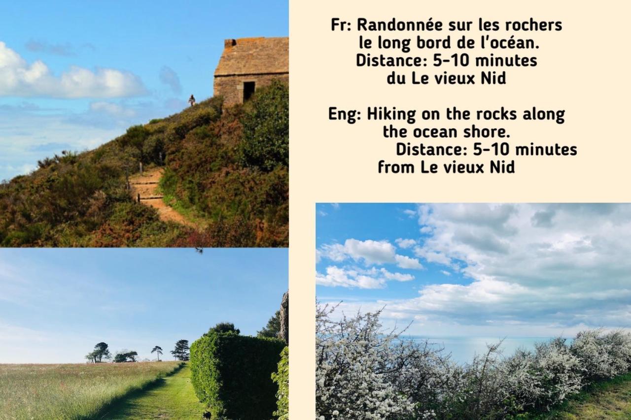 Villa "Le Vieux Nid" Carolles Exterior foto